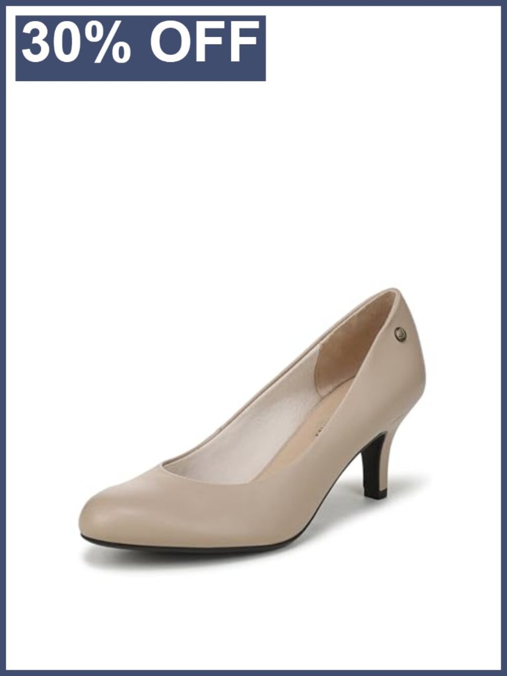 Women's Parigi Dress Pumps Heels 2.5" Chunky Heel Slip On